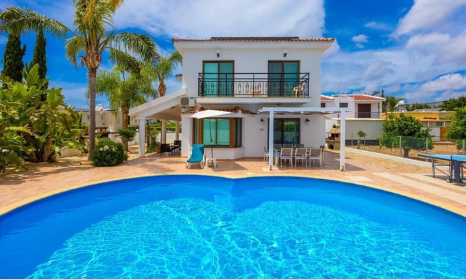 Pegeia Villa | Villa Corallina - Four Bedroom Villa, Sleeps 9
