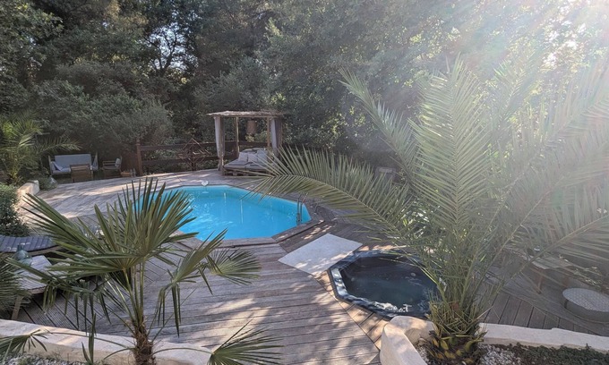 Villelaure Villa | Villa corner of paradise house with swimming pool