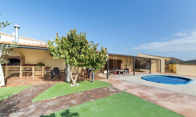 Velez-Blanco House | Villa Cortijo Alba with Pool, Garden, A/C & Wi-Fi