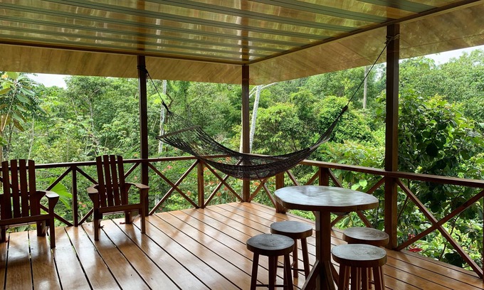 Drake Bay House | Villa with primary forest view
