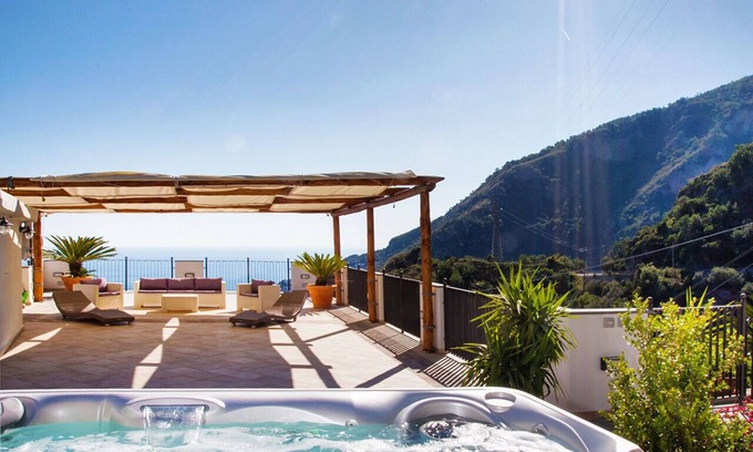 Furore Villa | Villa Danae, sea hills and relaxation