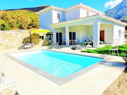 Farinole Villa | Villa de 4 chambres a Farinole a 900 m de la plage avec piscine privee jardin amenage et wifi
