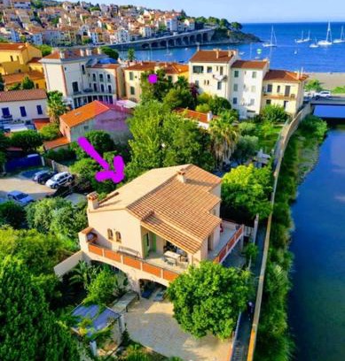 Banyuls-sur-Mer Villa | Villa de charme à 1 minute de la plage à pied