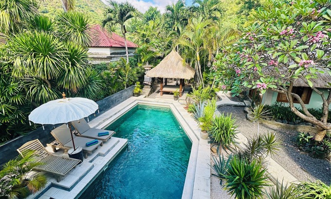 Amed Villa | Villa del Mar, Amed, Bali, Traditional Seaside Balinese 3-bedroom Villa in Amed