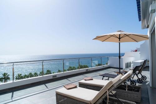 Pasito Blanco Apartment | Villa Deluxe Porto Mare-Fragata 17-PasitoBlanco-Terrace Panoramic seaview