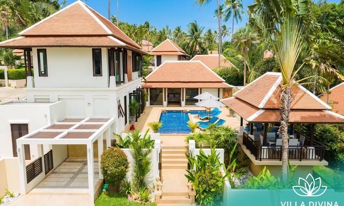 Bophut Villa | Villa Divina - Stunning Private Pool Villa 250m to Bangrak Beach