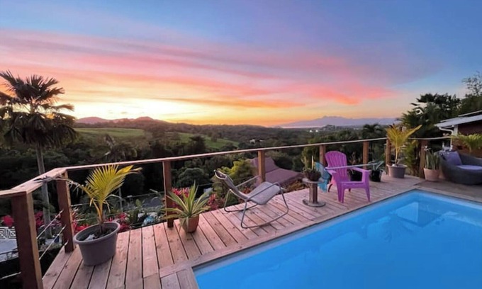 Riviere-Salee Villa | Villa Dolce Vita superb swimming pool sea view