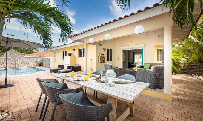 Jan Thiel Villa | Villa Drumi Dushi with private pool, close to the beaches of Jan Thiel & Mambo