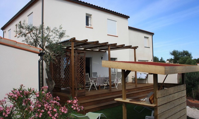 Sorede House | Villa Du Llevan comfortable cottage on the edge of the scrubland
