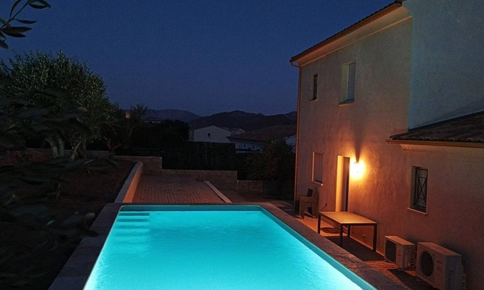 Palasca Villa | Villa Duplex 6 Personnes - Piscine - A 900m de la Plage