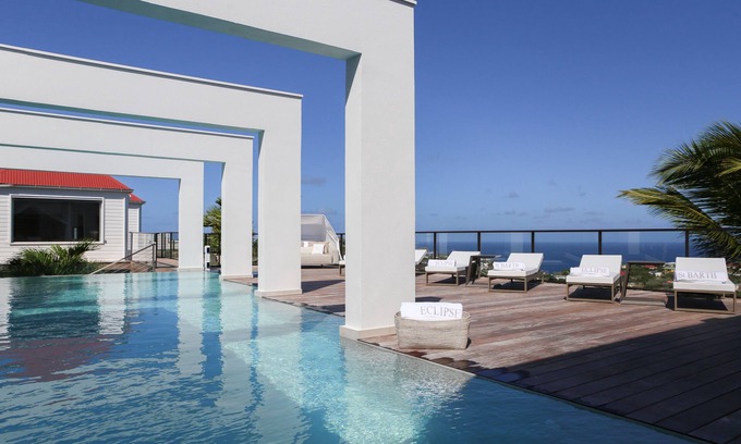 Quartier Lorient Villa | Villa Eclipse | Ocean View - Located in Exquisite Vitet with Private Pool