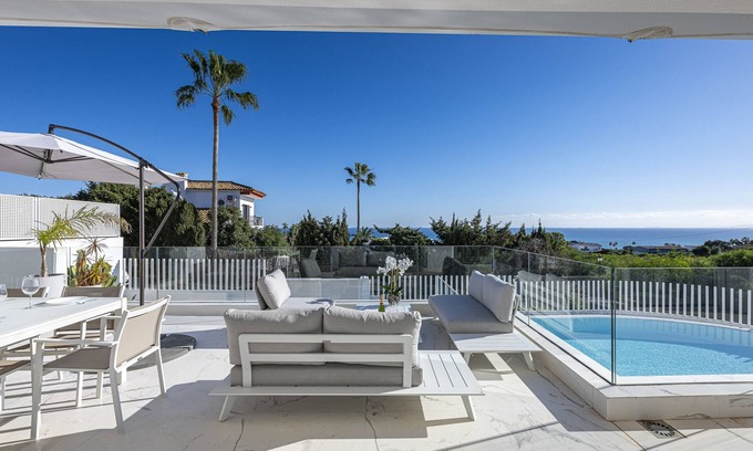 San Roque Villa | Villa EDEN 2399 private pool & sea view