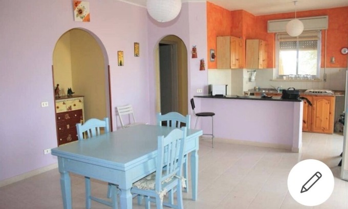 Gallina Villa | Villa Eden Appartamento in Villa a 5 Minuti Dalla Spiaggia di Sabbia Fine