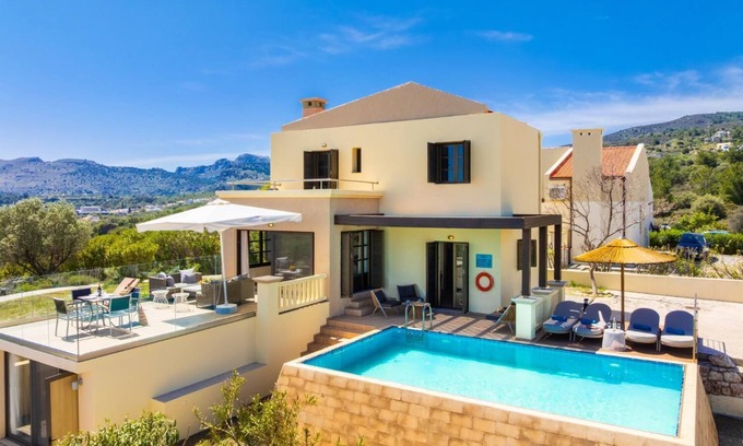 Lindos Villa | Villa Elena - Three Bedroom Villa, Sleeps 8