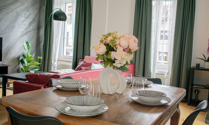 Matten bei Interlaken House | Villa Epoka Apartment Luz: Central 2-bedroom apartment with view in Interlaken