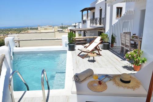 Glinado Villa | Villa Erato Naxian album with private pool in Naxos
