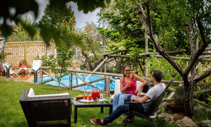 San Pietro Villa | Villa Eugenia - elegant and spacious villa with garden, sea view, pool