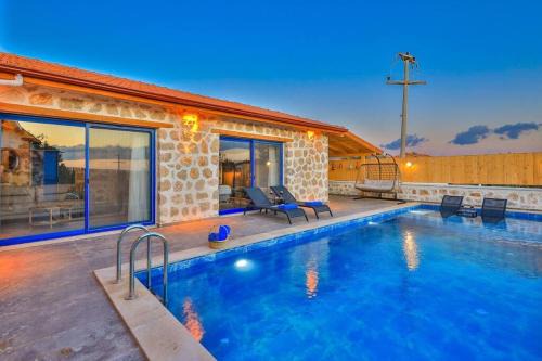 Kas Villa | Villa Flower Blue / Kalkan