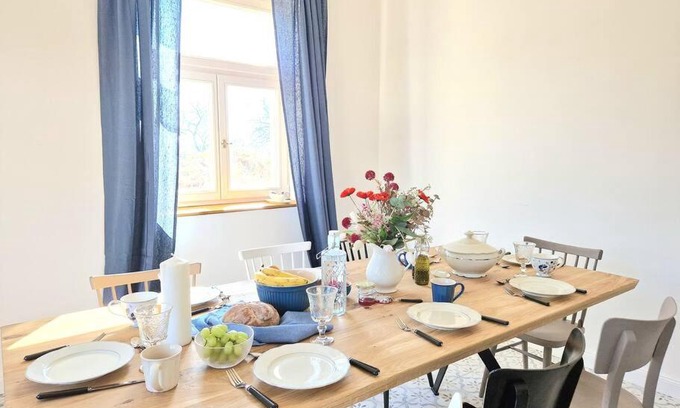Lazany Bed & Breakfast | VILLA FOLLEMIRA cz - kitchen - garden - bike storage