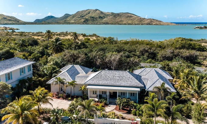 Frigate Bay Villa | Villa Frangipani - Steps away from the beach