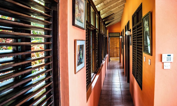 Castries Villa | Villa Frangipani, a beautiful place to stay in St Lucia - wheel-chair friendly