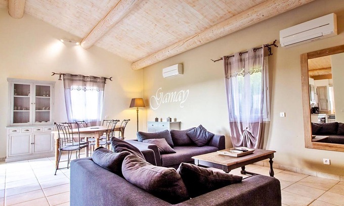 Saint-Maurice-dʼArdeche Villa | Villa Gamay - private pool and terrace