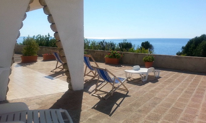 Santa Maria del Mare Apartment | Villa Gabriella "sea view" (Ground floor apartment)