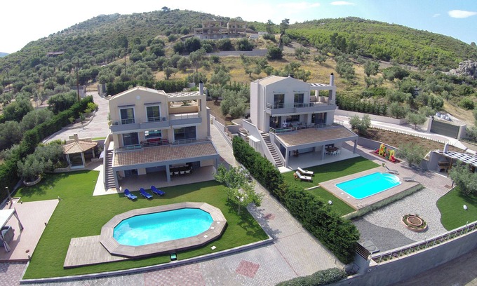 Limni Vouliagmenis Villa | Villa Armonia 2 Vouliagmeni Lake Loutraki