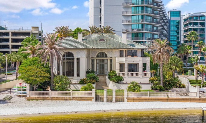 Orange Beach House | Villa Grande | Iconic 7BR Waterfront Home w/Pools, Marina + Private Beach