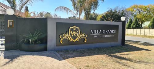 Welkom House | Villa Grande Luxury accommodation