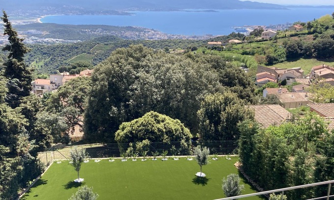 Alata Villa | Villa Gulf of Ajaccio panoramic sea view