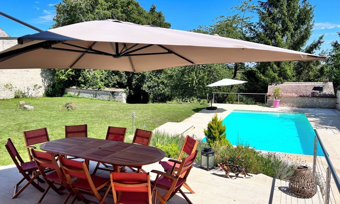 Villemarechal Villa | Villa Heated swimming pool 1h10 from Paris - 20 min from Fontainebleau