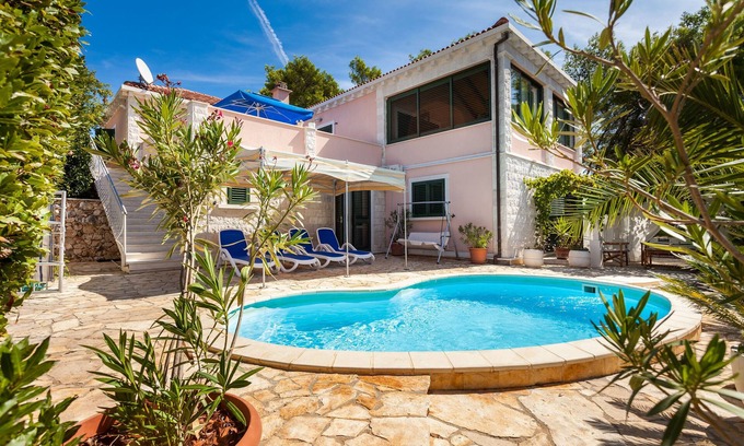 Vela Luka House | Villa Rosada (V4081-K1) - Vela Luka - island Korcula