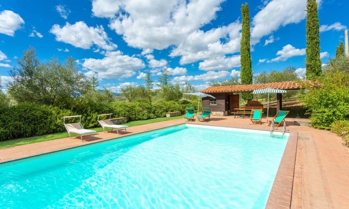 Il Poggio Villa | Villa Il Giulione Large Private Pool, WiFi