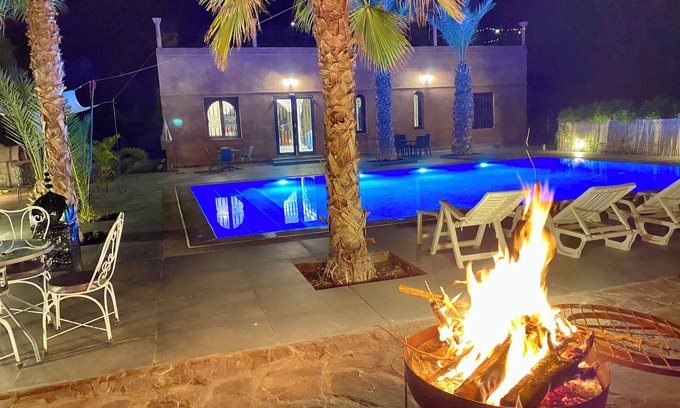 Agafay Villa | Villa in Desert de Agafay; whole house 300.-Euro p.night, room 110.-Euro p.N.