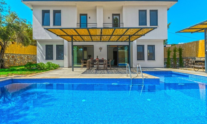 Patara Villa | Villa in Patara with Pool, Jacuzzi and Garden