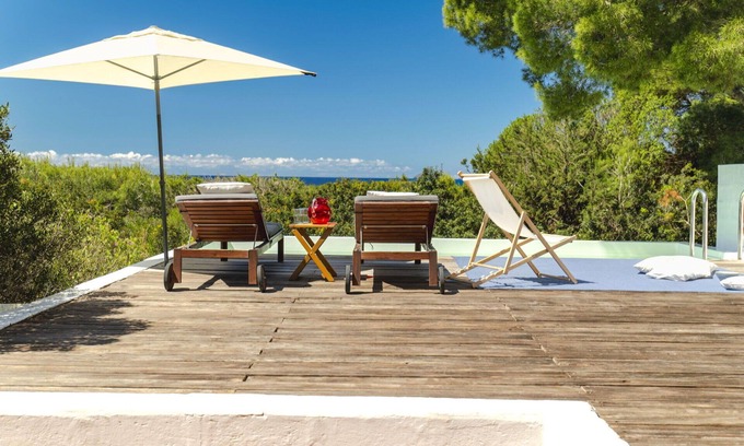Porto Pinetto Villa | Villa in Porto Pino with 5 bedrooms sleeps 10