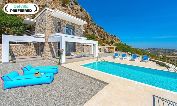 Afandou Villa | Villa in Rhodes with Infinity Pool