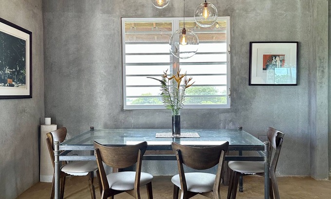Isabel II Villa | Villa in Vieques sleeps 6 – Casa Pelicano. Newly reconstructed concrete home.