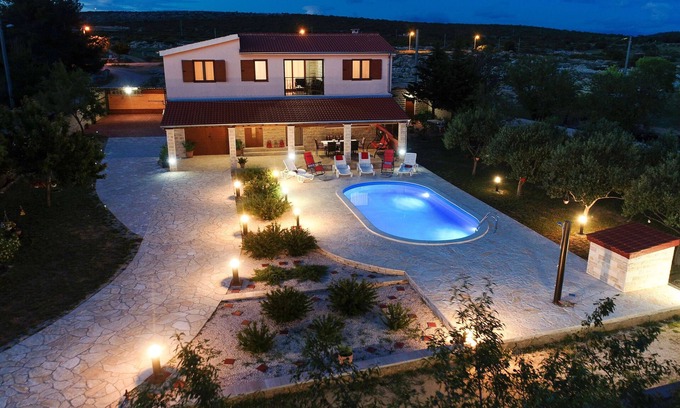 Lisicici Villa | Villa Ivana in rural area with private pool,summer kitchen, 3 bedrooms