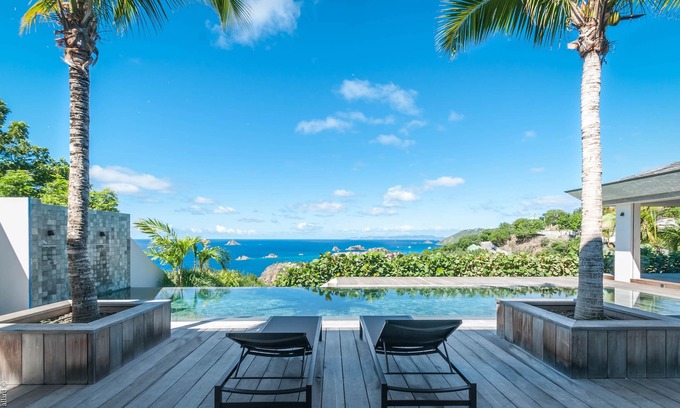 Lurin Villa | Villa Jocapana | Ocean View - Located in Stunning Gustavia with Private Pool