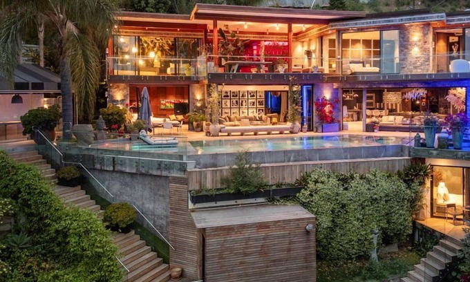 Hollywood Hills West Villa | Villa Kaleida - Sleek Modern Sunset Villa with Eclectic Style & Infinity Pool