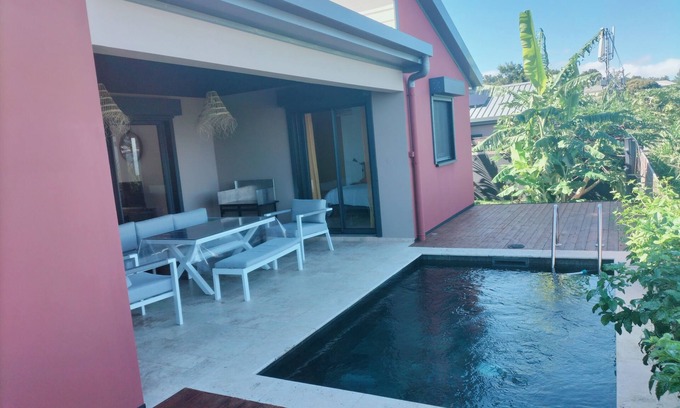 Trois Mares Villa | Villa Kaz 'O'Reve with private pool Quiet location with sea and mountain views