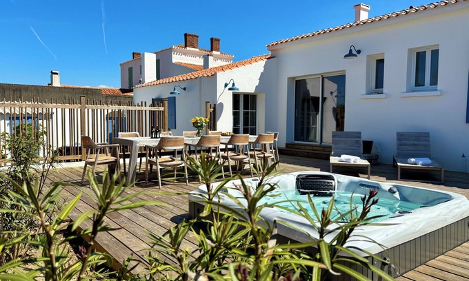 Ile d'Yeu Villa | Villa Ker Tesson avec spa