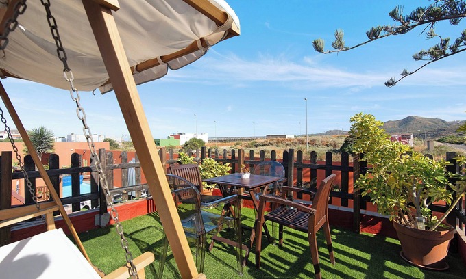 Valsequillo de Gran Canaria Villa | Villa "La Casita de Vals" with mountain views, pool, garden, air conditioning and Wi-Fi