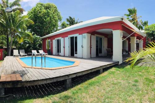Saint-Francois Villa | Villa la Désirade 4/5 P St François 50 m de la plage et de l'Anse de Mancenillier