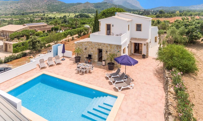 Pedreguer Villa | Villa La Sella With Private Pool, Terraces and Mountain View
