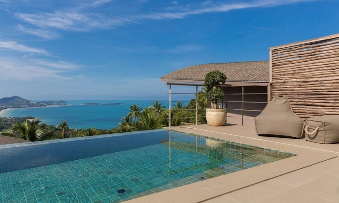 Chaweng City Center Villa | Villa Lanta 2Br Fantastic sea views