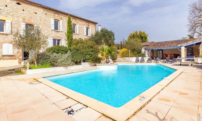 Puybegon House | Villa Larmes - Swimming pool - SPA