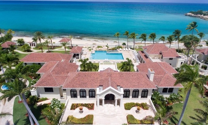 Plum Bay Villa | Villa Le Chateau des Palmiers | Beach Front - Located in Magnificent Plum Bay with Private Pool